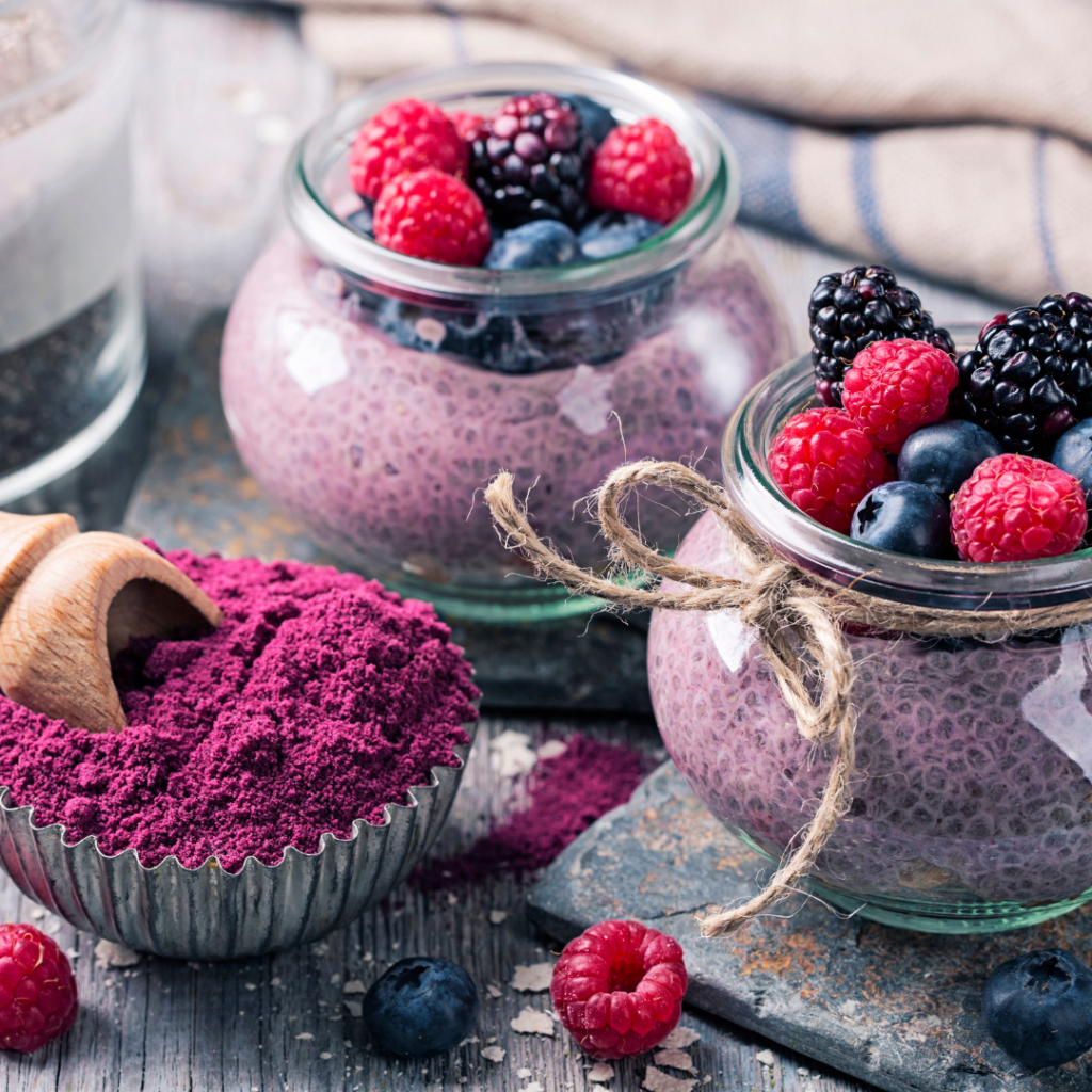 Berry Muscle Pudding